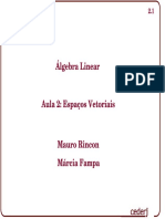 Espacos Vetoriais PDF