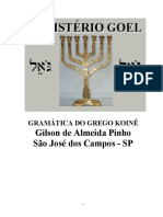 Gramática Do Grego Koinê Gilson PDF