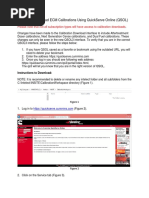 ECM Calibration Download Instructions PDF