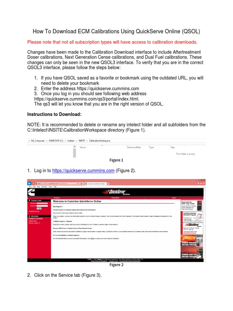 ECM Calibration Download Instructions PDF PDF Computer File Zip
