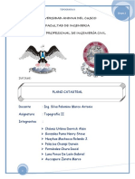 Informe Plano Catastral