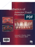 Esthetics of Anterior Fixed Prosthodontics - Quintessence Pub 1 Edition January 15 1994 PDF