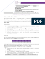 1 8 Presupuesto de Ventas y Recaudacion