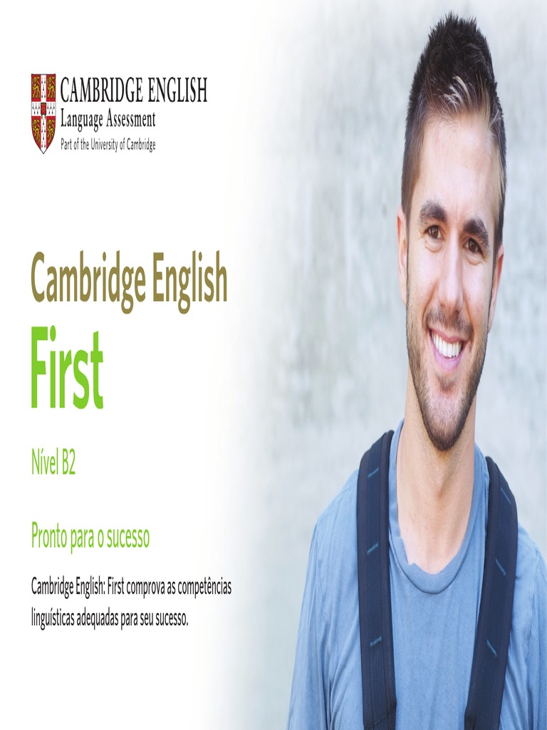Folder Cambridge English First Portuguese 2015 | PDF | Negócios