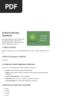 Android Interview Questions - Javatpoint1 PDF