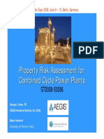 Property Risk Assessment For Combined Cycle Power Plants