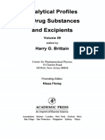 Edited by 2002 Analytical Profiles of Drug Substances and Excipients