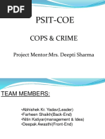 Ecops | PDF | Operating System | Police