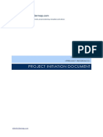 PID Project Initiation Document Template PDF