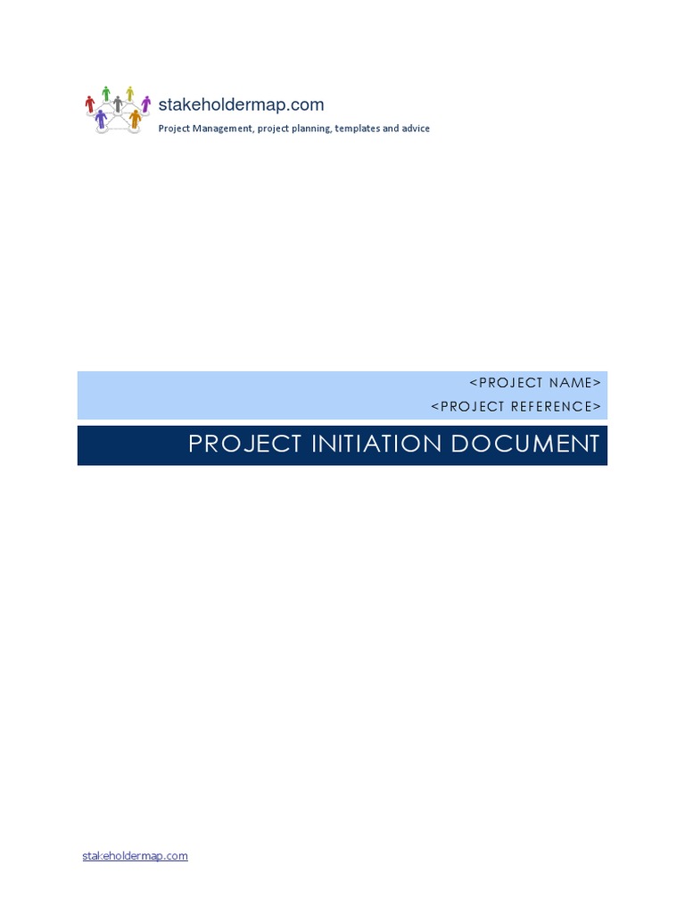 PID Project Initiation Document Template PDF | PDF | Project Management ...