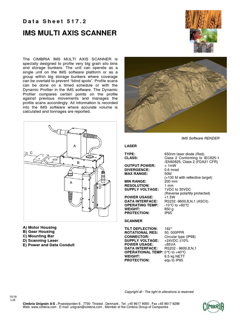517 2 IMS Multi Axis Scanner GBGB | PDF | Image Scanner | Electronic ...