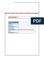 Sample FMEA Template