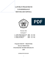 Laporan Praktikum Uji Kekerasan Kelompok 2 (ME - 2A)