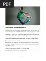 Youth Group Lesson on Happiness
