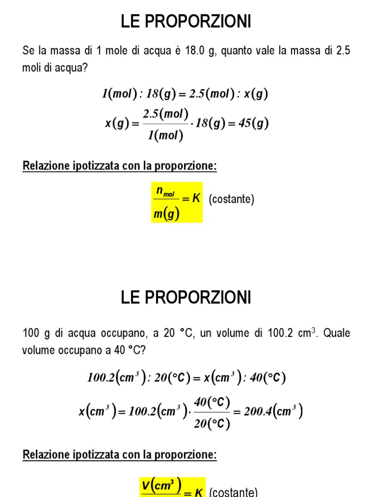 Le Proporzioni 2 Pptx