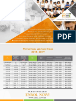 Psi School Fees