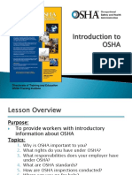 Intro to Osha Presentation