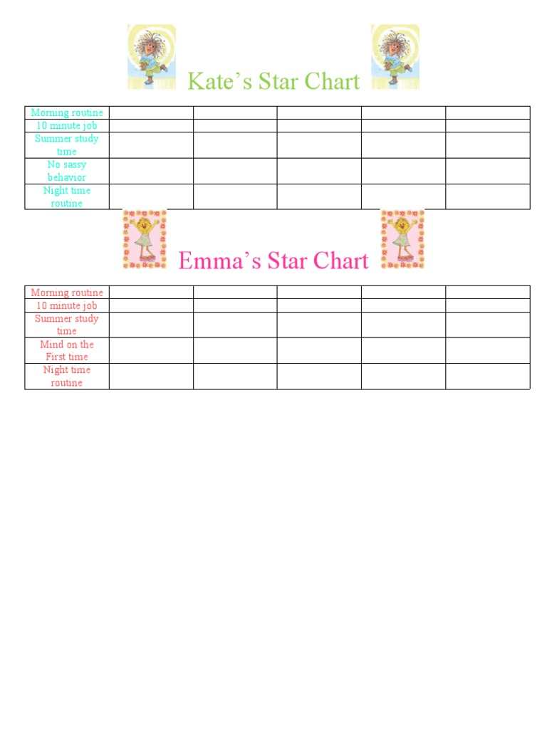 Star Chart PDF