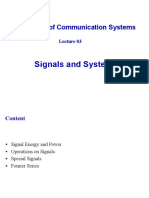 ComSys 03 Signals and Systems