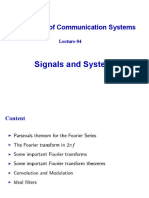 ComSys 04 Signals and Systems