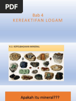 Bab 4 Keraktifan Logam