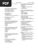 Air Regulations DGCA Notes | PDF
