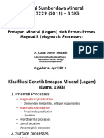 Endapan Mineral Logam Oleh Proses-Proses Magmatik