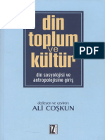 Din-Toplum Ve Kultur-Din Sosyolojisi Ve Antropolojisine Girish-Ali Coshqun-2005-294s