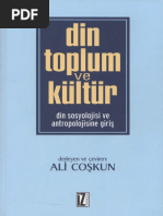 Din-Toplum Ve Kultur-Din Sosyolojisi Ve Antropolojisine Girish-Ali Coshqun-2005-294s