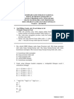 Soal OSTN Math. Non-TI (Sesi I) - Jateng