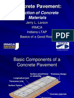 Concrete Pavement:: Selection of Concrete Materials