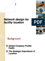 Network Design For Facility Location
