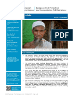 The Rohingya Crisis: EU Humanitarian Aid : Myanmar/Burma