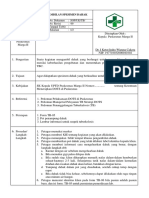 Sop Pengambilan Spesimen Dahak