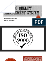 Iso 9000 Quality Management System