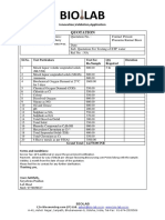 Quotation Bio Lab