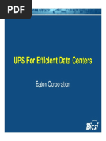 UPS For Efficient Data Centres