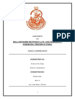 Relationship Between Law and Morality: Emerging Trends in India