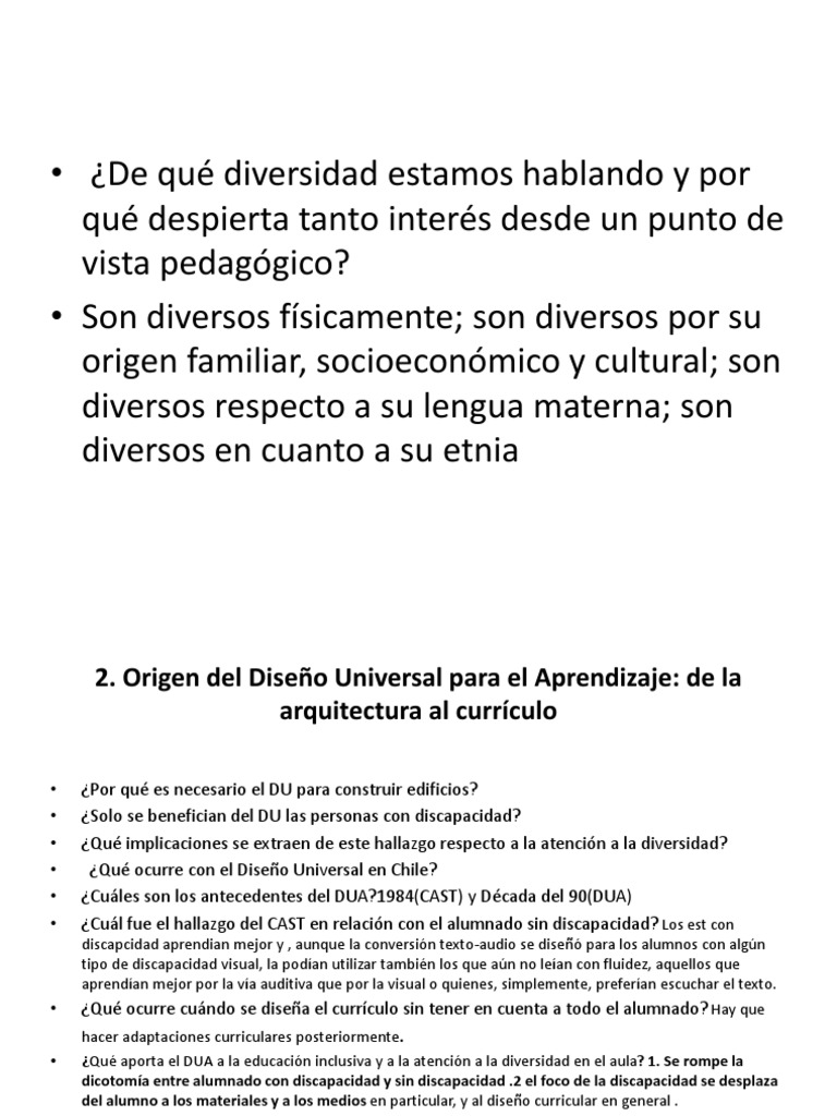 Aplicacion Dua Al Curriculo | PDF | Aprendizaje | Plan de estudios