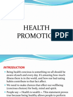 Health Promotion