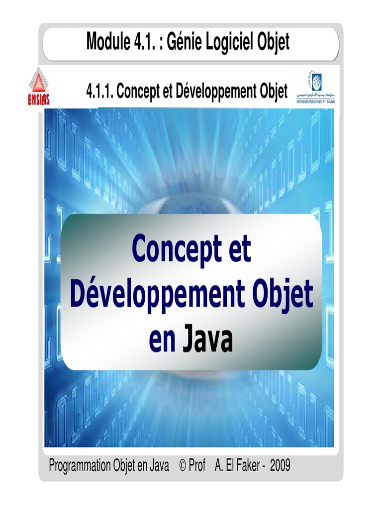 Concepts de Programmation Objet en Java | PDF | Java (Langage de ...