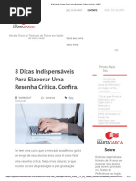 8 Dicas de Como Fazer Uma Resenha Crítica Incrível - ABNT