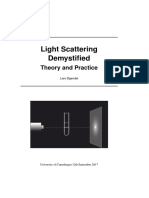 Lightscattering Theory and Practice PDF