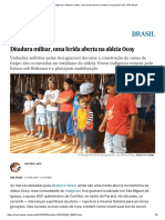 Povos Indígenas_ Ditadura Militar, Uma Ferida Aberta Na Aldeia Ocoy _ Brasil _ EL PAÍS Brasil