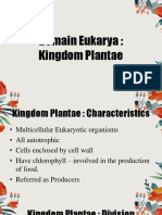 Domain Eukarya: Kingdom Plantae