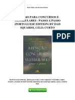 Redação para Concursos e Vestibulares - Passo A Passo (Portuguese Edition) by Dad Squarisi, Célia Curto