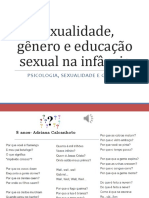 Sexualidade e Infância