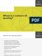 What Is A Culture of Quality