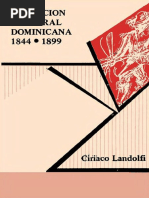 Ciriaco Landolfi - Evolución Cultural Dominicana 1844 - 1899 PDF