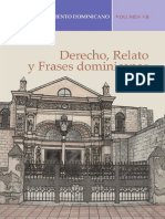 Derecho, Relato y Frases Dominicanas Vol.7 BR PDF